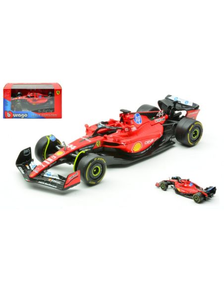 BBURAGO BU36836H FERRARI F1 SF-23 N.44 LEWIS HAMILTON TEST FIORANO 2025 1:43 Modellino