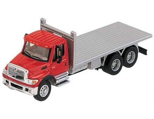 Boley 4500-16 CAMION PIN.PIATTO 3 ASSALI RED/SILVE Modellino