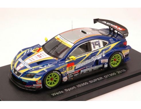 Ebbro EB44376 LEXUS IS350 N.19 SUPER GT300 ORIDO-KATAOKA 1:43 Modellino