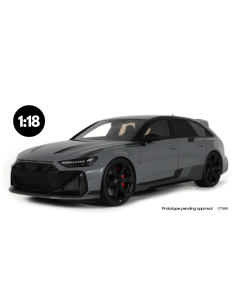 GT SPIRIT GT965 AUDI RS 6 GT 2024 GREY 1:18 Modellino