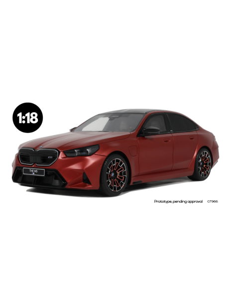 GT SPIRIT GT966 BMW M5 PEABLE 2025 BEACH ORANGE 1:18 Modellino