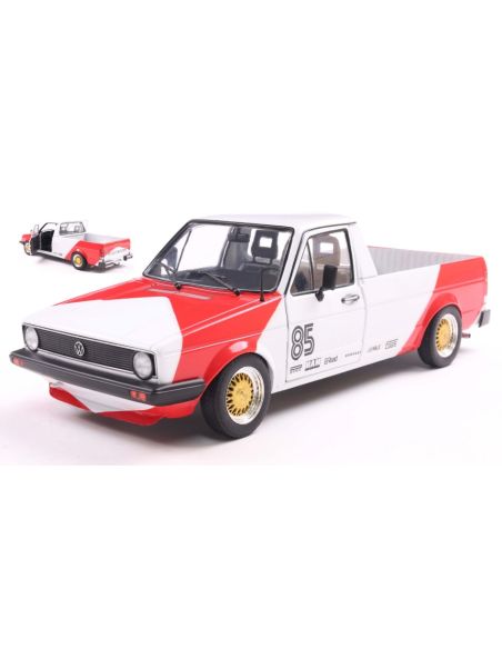 SOLIDO SL1803512 VOLKSWAGEN CADDY MK.1 M 1982RACING TRIBUTE BI-COLOR 1:18 Modellino