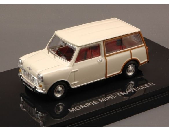 Ebbro EB44499 MORRIS MINI TRAVELLER 1960M CREAM/WOOD 1:43 Auto Stradali