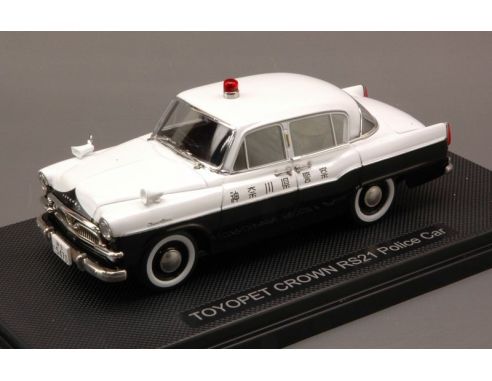 Ebbro EB44566 TOYOPET CROWN RS21 JAPAN POLICE CAR 1:43 Modellino