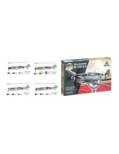 ITALERI IT1483 Bf 109 G-2/G-6 Aces KIT 1:72 Modellino
