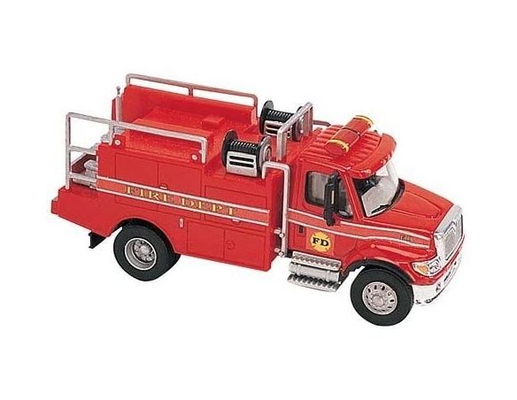 Boley 4503-11 CAMION POMP. 2 ASS. 'CDF' RED 1/87 Modellino