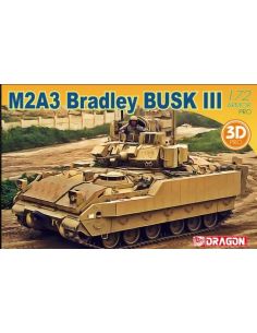 DRAGON D7678 M2A3 BRADLEY BUSK III KIT 1:72 Modellino