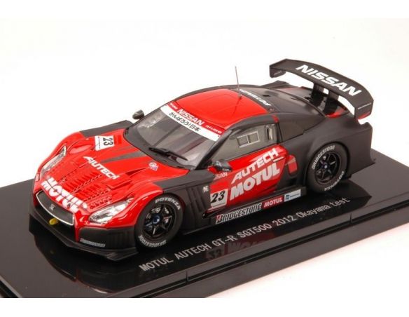 Ebbro EB44763 NISSAN GT-R N.23 SGT500 2012 OKAYAMA TEST 1:43 Modellino