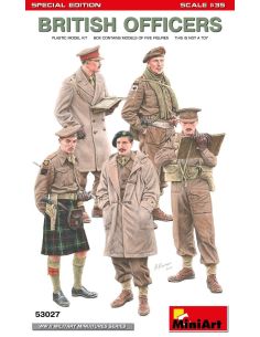 MINIART MIN53027 BRITISH OFFICERS SPECIAL EDITION KIT...