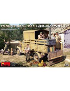 MINIART MIN53037 FELDKUCHE Auf 3,6-36S 3t LKW PmQ600-TYPE...