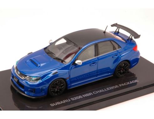 Ebbro EB44784 SUBARU S206 NBR CHALLENGE PACKAGE BLUE 1:43 Auto Stradali