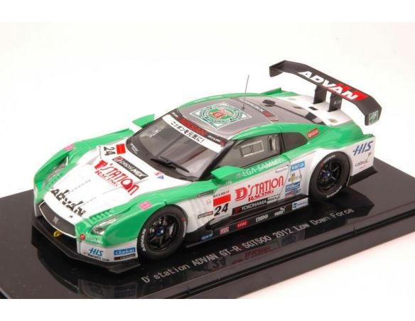 Ebbro EB44853 NISSAN GT-R N.24 SGT500 2012 YOSUDA-WIRDHEIM 1:43 Modellino