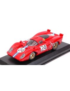 BEST MODEL BT9153-2 FERRARI 312 P COUPE' N.24 4th 24H...