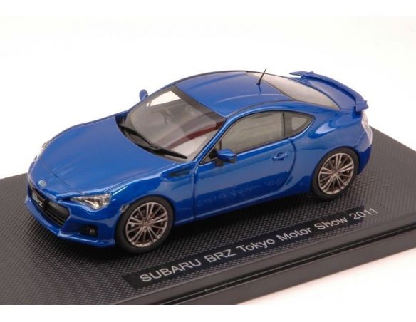 Ebbro EB44902 SUBARU BRZ TOKYO MOTOR SHOW 2011 BLUE 1:43 Modellino