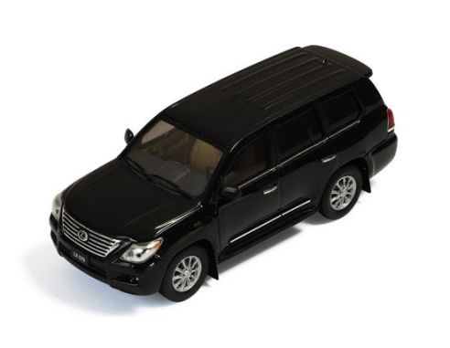 Ixo model MOC123 LEXUS LX 570 2009 BLACK 1:43 Modellino