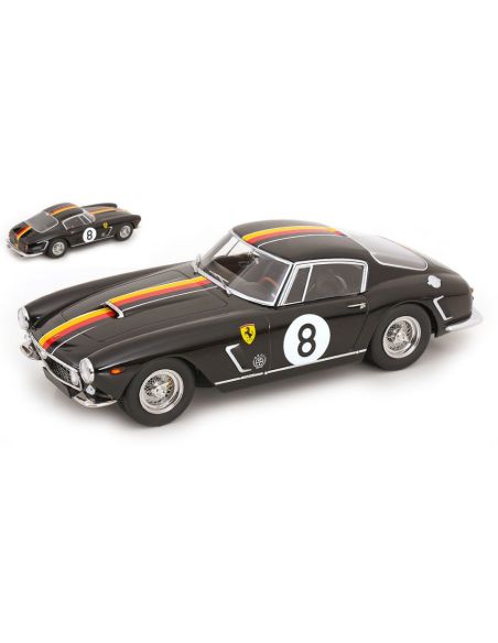 KK SCALE KKDC180866 FERRARI 250 GT SWB N.8 GOODWOOD TOURIST TROPHY 1960 SEIDEL-MAIRESSE 1:18 Modellino