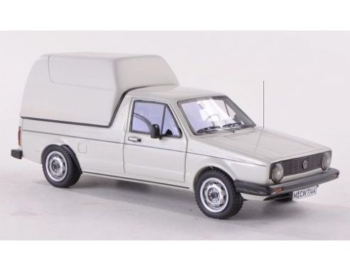 Neo Scale Models NEO43574 VW CADDY MK1 BOX WAGON 1981 WHITE 1:43 Modellino