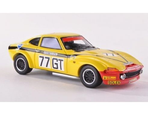 Neo Scale Models NEO43588 OPEL GT GR.4 N.77 1000 Km NURBURGRING 1972 CHRISTMANN-RAGNOTTI 1:43 Modellino