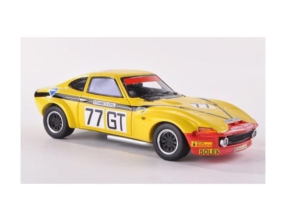 Neo Scale Models NEO43588 OPEL GT GR.4 N.77 1000 Km NURBURGRING 1972 CHRISTMANN-RAGNOTTI 1:43 Modellino
