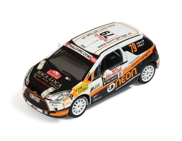 Ixo model RAM459 CITROEN DS3 R3 N.79 24th IRC MONTE CARLO 2011 BURRI-REY 1:43 Auto Rally