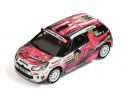 Ixo model RAM460 CITROEN DS3 R3 N.100 81th IRC MONTE CARLO 2011 ELENA-CAMPANA 1:43 Auto Rally
