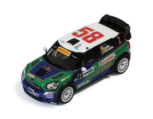 Ixo model RAM469 MINI COUNTRYMAN JCW N.2 (58) 5th MONZA RALLY 2011 SORDO-DEL BARRIO 1:43 Auto Rally
