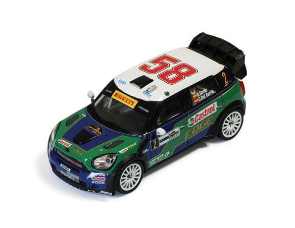 Ixo model RAM469 MINI COUNTRYMAN JCW N.2 (58) 5th MONZA RALLY 2011 SORDO-DEL BARRIO 1:43 Auto Rally