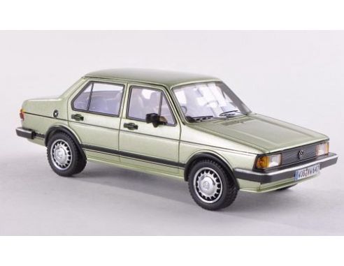 Neo Scale Models NEO43647 VW JETTA I 4 DOOR 1980 LIGHT GREEN 1:43 Modellino