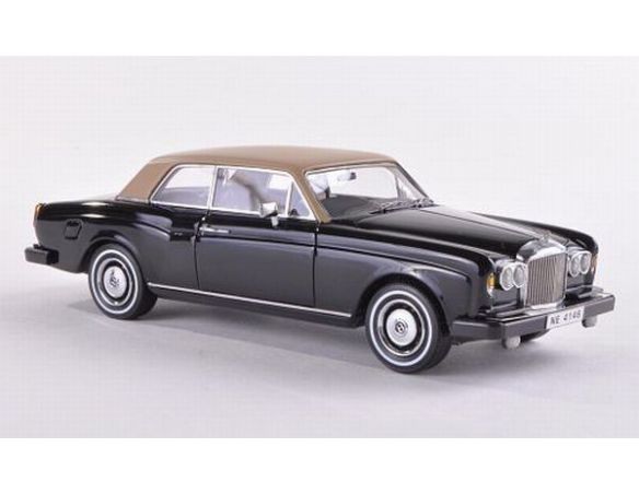 Neo Scale Models NEO44146 BENTLEY CORNICHE 1977 BLACK 1:43 Modellino
