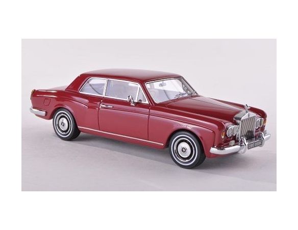 Neo Scale Models NEO44185 ROLLS ROYCE CORNICHE 1971-77 DARK RED 1:43 Modellino