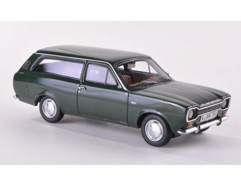 Neo Scale Models NEO44336 FORD ESCORT MKI TURNIER 1968 DARK GREEN 1:43 Modellino