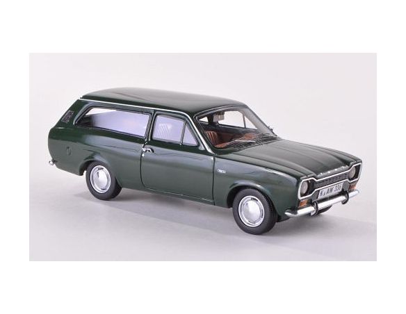 Neo Scale Models NEO44336 FORD ESCORT MKI TURNIER 1968 DARK GREEN 1:43 Modellino