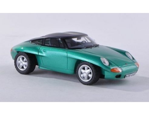Neo Scale Models NEO44585 PORSCHE PANAMERICANA CLOSED 1989 METALLIC GREEN 1:43 Modellino