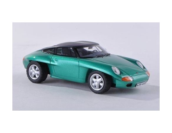 Neo Scale Models NEO44585 PORSCHE PANAMERICANA CLOSED 1989 METALLIC GREEN 1:43 Modellino