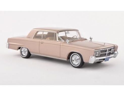 Neo Scale Models NEO44695 IMPERIAL CROWN 2 DOOR 1965 METALLIC BEIGE 1:43 Modellino