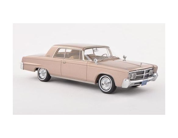 Neo Scale Models NEO44695 IMPERIAL CROWN 2 DOOR 1965 METALLIC BEIGE 1:43 Modellino