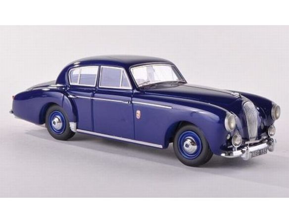 Neo Scale Models NEO45155 LAGONDA 3 LITRE 4-DOOR SALOON 1955 BLUE 1:43 Modellino