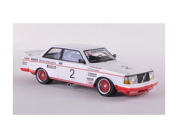 Neo Scale Models NEO45562 VOLVO 240 TURBO N.2 ETCC 1985 LINDSTROM-BRANCATELLI 1:43 Modellino