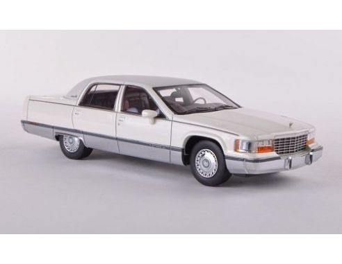 Neo Scale Models NEO45570 CADILLAC FLEETWOOD BROUGHAM 1994 WHITE 1:43 Modellino