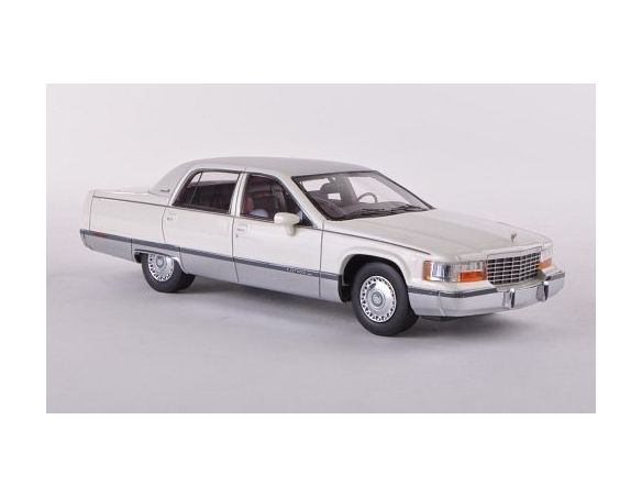 Neo Scale Models NEO45570 CADILLAC FLEETWOOD BROUGHAM 1994 WHITE 1:43 Modellino