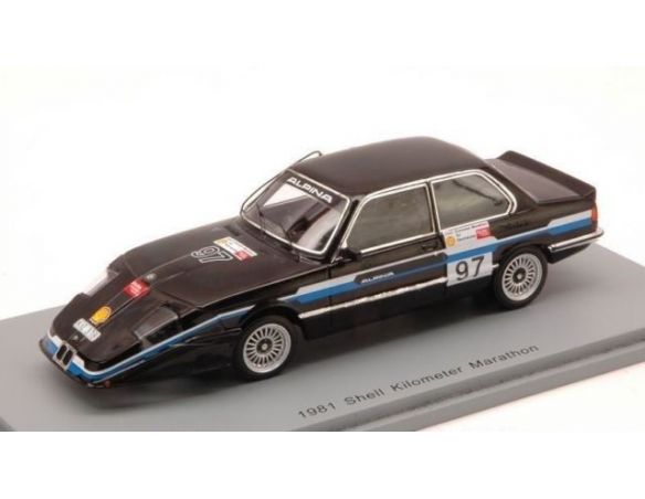 Bizzare BZB1011 ALPINA C1 318i (E21)SHELL MARATHON 1981 CLASS WINNER 105,72 Miles/l 1:43 Modellino