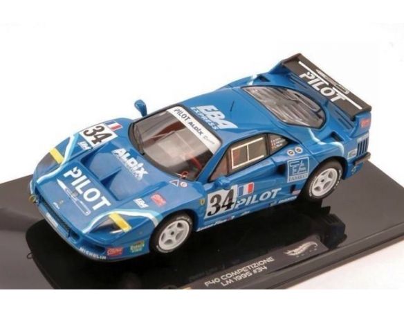 Hot Wheels HWX5508 FERRARI F40 N.34 LM 1995 FERTE'-THEVENIN-PALAU 1:43 Modellino