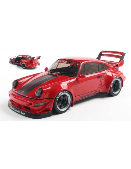 SOLIDO SL1807514 RWB BODYKIT TAIKANO KAISHIN 2024 RED 1:18 Modellino