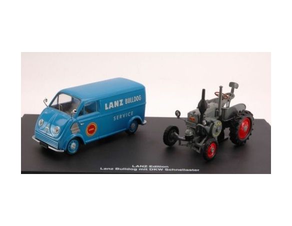 Schuco SH2643 LANZ BULLDOG SERVICE 1:43 Modellino