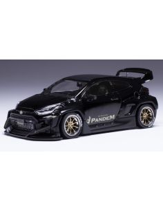 IXO MODEL TOYOTA PANDEM GR YARIS BLACK 1:43 Modellino