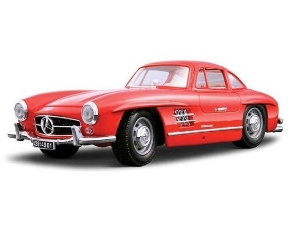 Bburago BU12047 MERCEDES 300 SL 1954 RED 1:18 Modellino