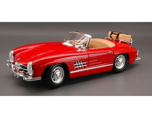 Bburago BU12049 MERCEDES 300 SL TOURING 1957 RED 1:18 Modellino