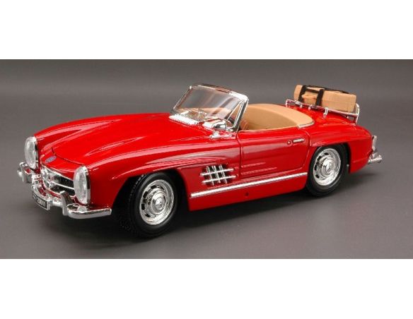 Bburago BU12049 MERCEDES 300 SL TOURING 1957 RED 1:18 Modellino
