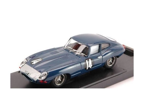Best Model BT9016 JAGUAR E COUPE' N.14 6th TOURIST TROPHY 1962 D.PROTHEROE 1:43 Modellino