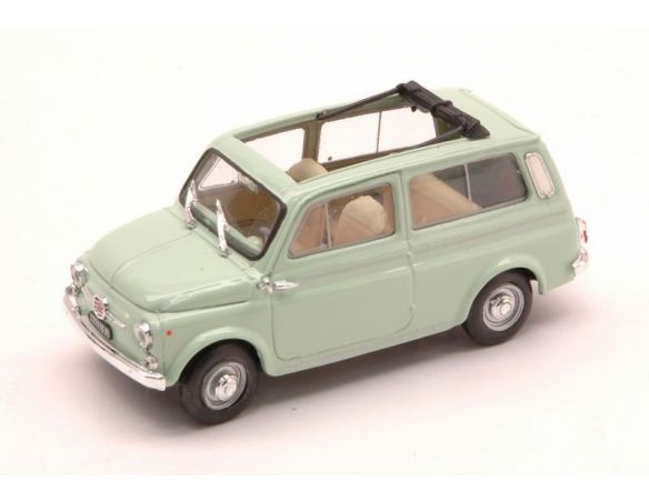 Brumm BM0424-03 FIAT 500 GIARDINIERA 1960 APERTA VERDE CHIARO 1:43 Modellino